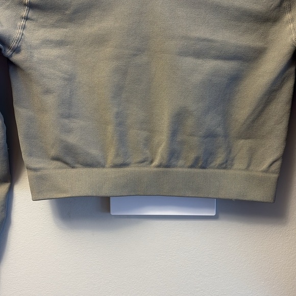 Nux Sierra Long Sleeve Crop Sage Green Size Small - Picture 3 of 6